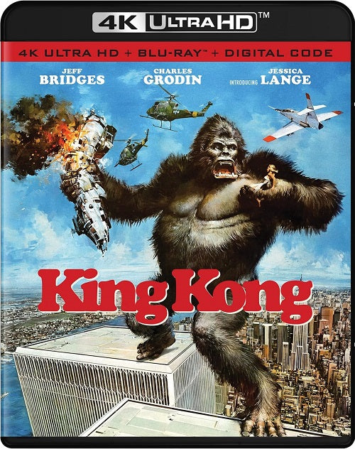 King Kong (Jeff Bridges Charles Grodin) New 4K Ultra HD Blu-ray Presale