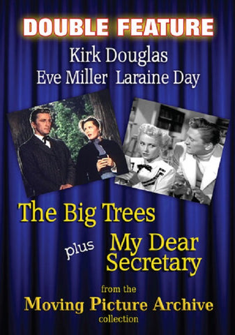 Kirk Douglas Double Feature The Big Trees & My Dear Secretary New DVD Presale