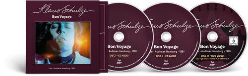 Klaus Schulze Bon Voyage 3 Disc New CD + DVD Presale