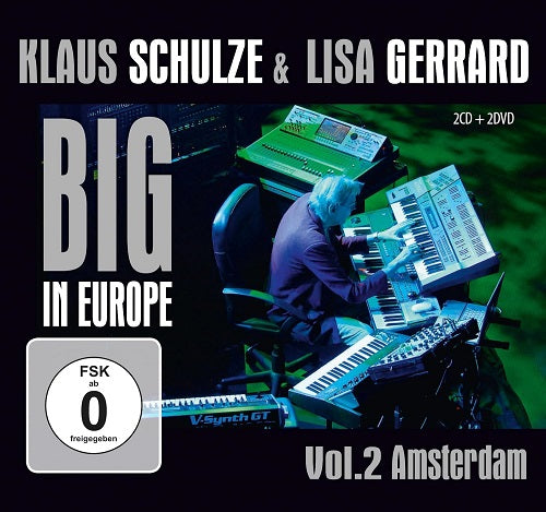 KLAUS SCHULZE LISA GERRARD Big In Europe Volume 2 Amsterdam Vol Two 4 Disc CD