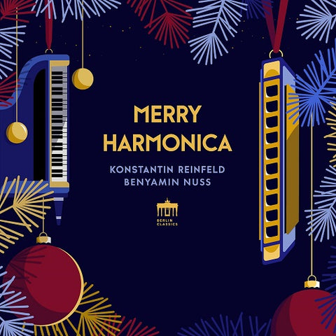 KONSTANTIN REINFELD BENYAMIN NUSS Merry Harmonica New CD