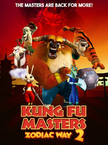 Kung Fu Masters Zodiac Way 2 (Paul 'Maxx' Rinehart Toni Thompson) Two New DVD