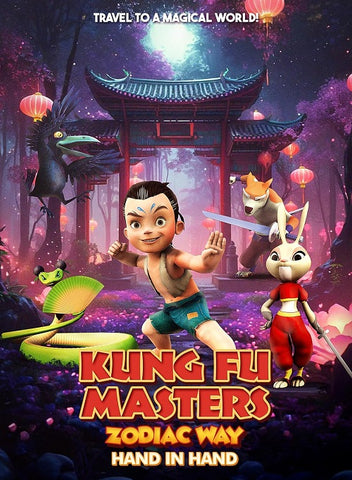 Kung Fu Masters Zodiac Way Hand In Hand (Ben Bostick) New DVD Presale