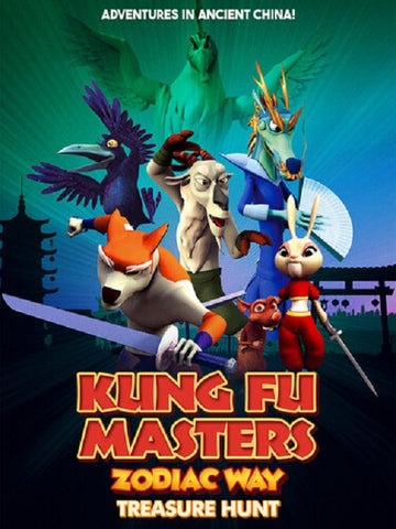 Kung Fu Masters Zodiac Way Treasure Hunt New DVD