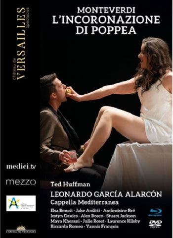 L incoronazione Di Poppea Chateau De Versailles (Leonardo Garcia Alarcon) DVD