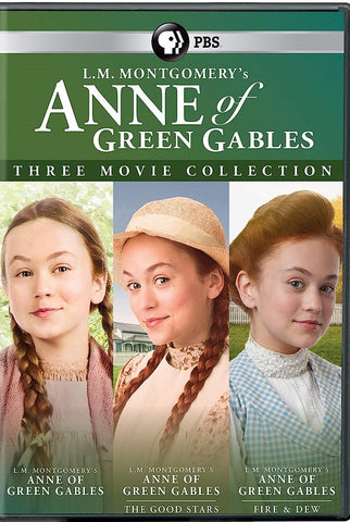 L M Montgomerys Anne of Green Gables Three Movie Collection New Region 1 DVD