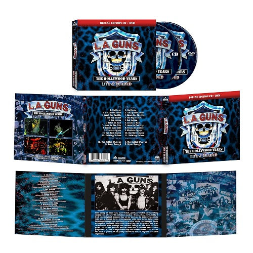 LA Guns The Hollywood Years Live & Loaded And 2 Disc New CD Presale
