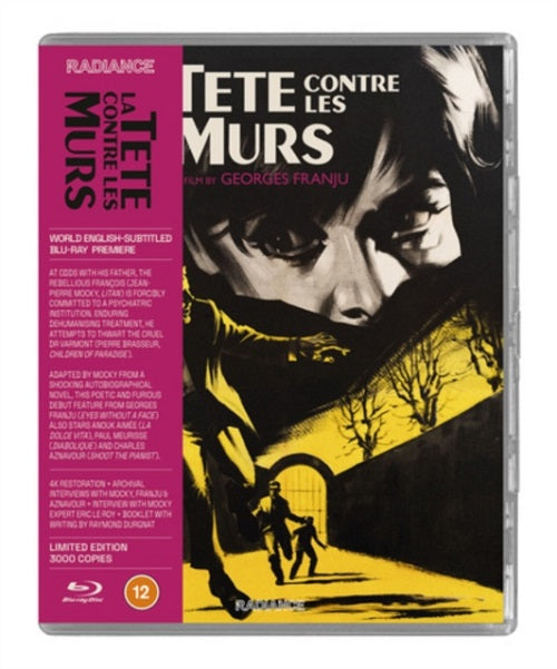 La Tete Contre Les Murs Limited Edition New Region B Blu-ray Presale