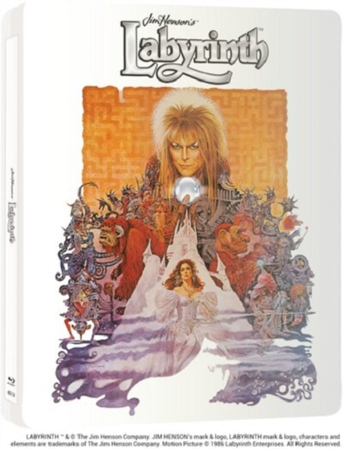 Labyrinth (David Bowie Jennifer Connelly) 4K Steelbook Region B Blu-ray Presale