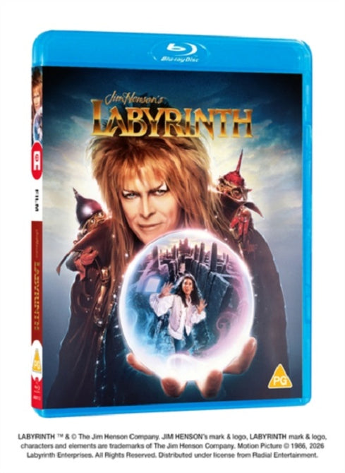 Labyrinth (David Bowie Jennifer Connelly) New Region B Blu-ray Presale