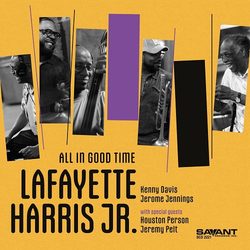 Lafayette Harris Jr All in Good Time New CD Presale