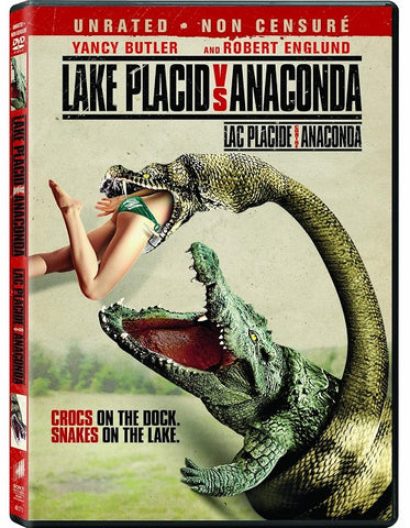 Lake Placid vs Anaconda  New Region 1 DVD IN STOCK NOW