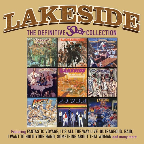 Lakeside Definitive Solar Collection 3 Disc New CD
