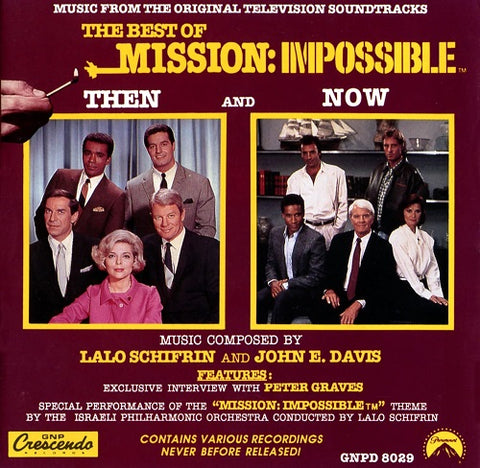 LALO SCHIFRIN JOHN E DAVIS The Best Of Mission Impossible Then Now CD Presale