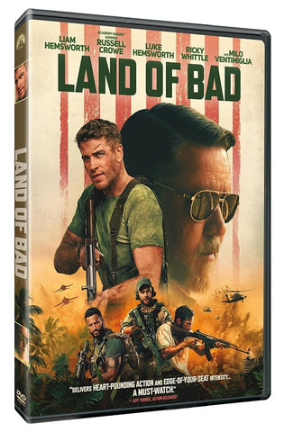 Land of Bad (Russell Crowe Liam Hemsworth Milo Ventimiglia) New DVD