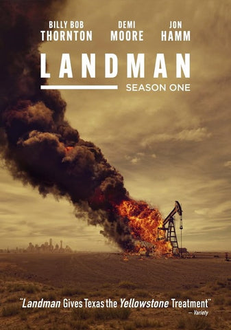 Landman Season 1 Series One First (Billy Bob Thornton) New DVD Presale