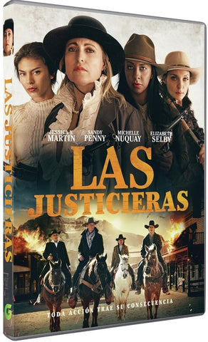 Las Justicieras (Jessica Martin Sandy Penny Michelle Nuquay) New DVD
