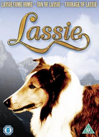 Lassie Collection Lassie Come Home Lassie's Son Courage of Lassie New Reg 4 DVD