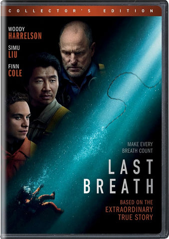 Last Breath (Woody Harreslon Simu Liu Finn Cole Cliff Curtis) DVD Presale
