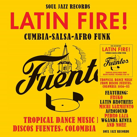 Latin Fire Cumbia Salsa Afro Funk Tropical Dance Music From Dis New CD Presale