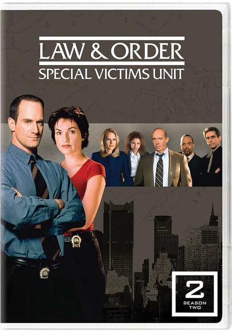 Law and Order Special Victims Unit Season 2 Series Two New DVD Box Set Presale