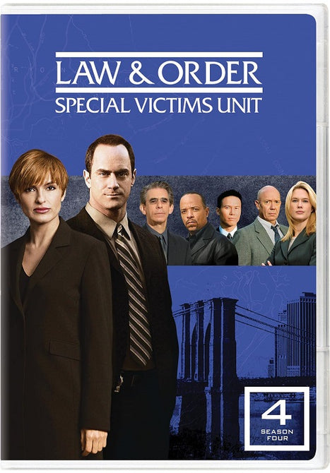 Law and Order Special Victims Unit Season 4 Series Four New DVD Box Set Presale