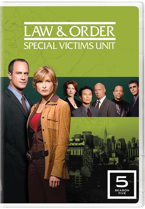 Law and Order Special Victims Unit Season 5 Series Five New DVD Box Set Presale