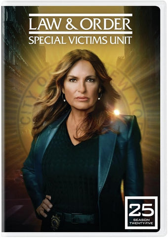 Law & Order Special Victims Unit Season 25 Series Twenty Five And New DVD