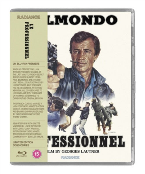 Le Professionnel (Jean-Paul Belmondo) Limited Edition Region B Blu-ray Presale