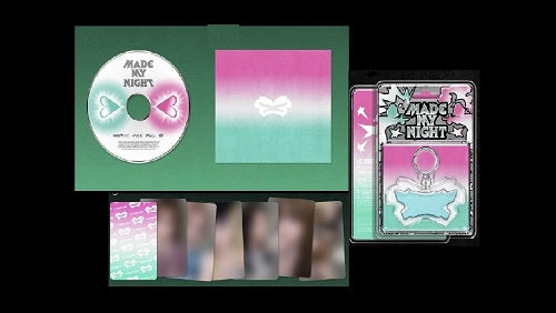 LE SSERAFIM 2nd Single Album Made My Night Glow Clicker Keychain CD Presale