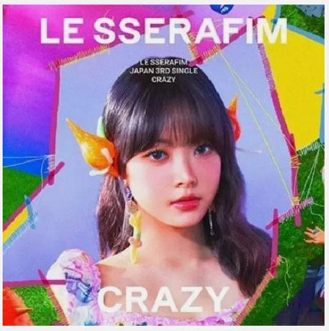 Le Sserafim Crazy Hong Eunchae Version New CD