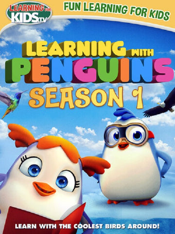 Learning With Penguins Season 1 Series One First (Kelly Sibian) New DVD