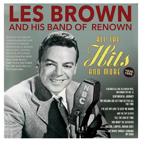 LEE BROWN & HIS BAND OF RENOWN All The Hits And More 1939-55 1939 55 2 Disc CD