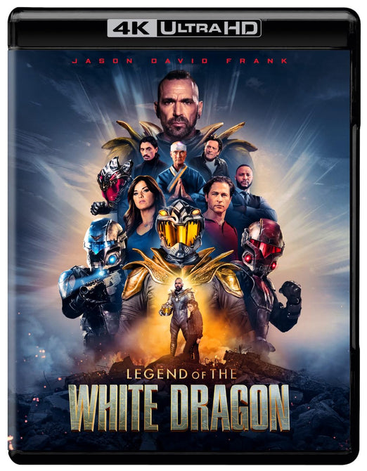 Legend Of The White Dragon (Jason David Frank) New 4K Ultra HD Blu-ray Presale