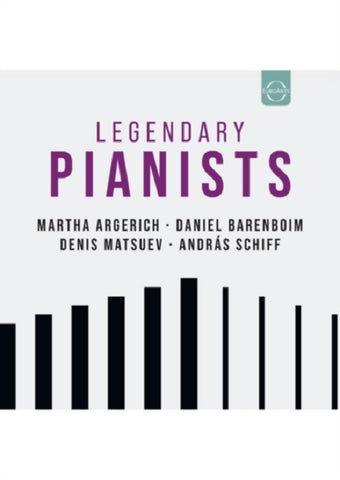 Legendary Pianists (Martha Argerich) Limited Edition New DVD Box Set