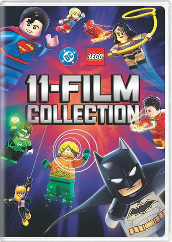 LEGO DC Super Heroes 11 Film Collection New DVD Box Set
