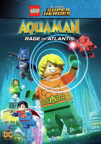 LEGO DC Super Heroes Aquaman Rage Of Atlantis (Dee Bradley Baker) DVD Presale