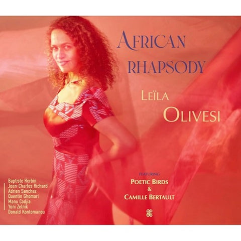 LEILA OLIVESI African Rhapsody New CD Presale