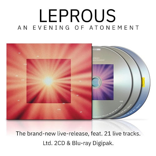 Leprous An Evening Of Atonement Limited Edition 3 Disc New CD + Booklet Presale