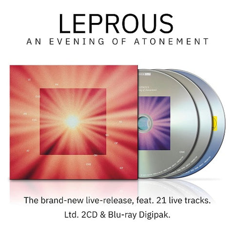 Leprous An Evening Of Atonement Limited Edition 3 Disc New CD + Booklet Presale
