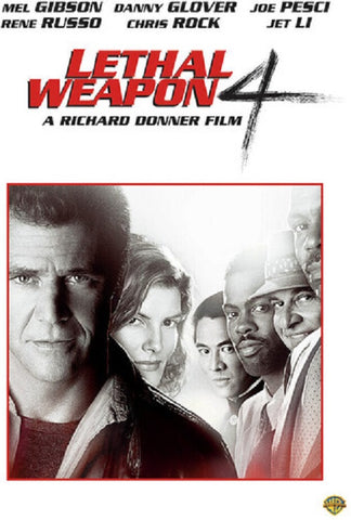 Lethal Weapon 4 (Chris Rock Mel Gibson Joe Pesci) Four New DVD Presale