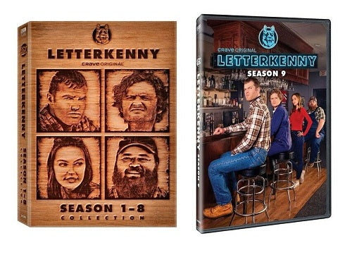 Letterkenny Season 1 2 3 4 5 6 7 8 9 Series One to Nine New Region 1 DVD
