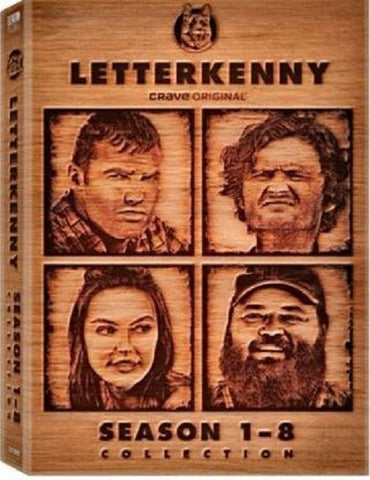 Letterkenny The Complete Collection Season 1 2 3 4 5 6 7 8 Series Reg 1 DVD NEW