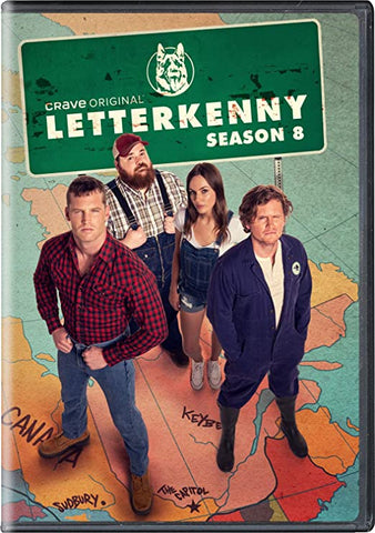 Letterkenny Season 8 Series Eight Eighth (Jared Keeso) New Region 1 DVD