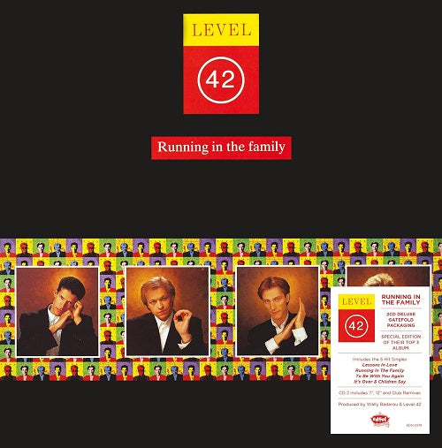 Level 42 Running in the Family 2 Disc New CD