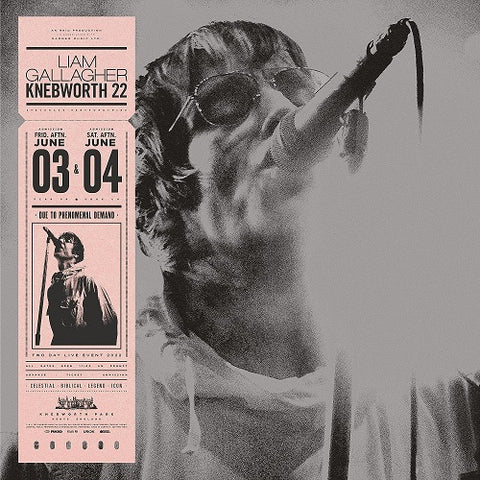 Liam Gallagher Knebworth 22 New CD + Bonus Track
