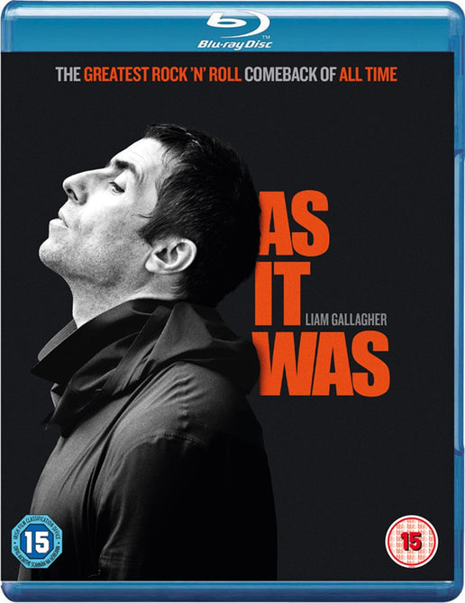 Liam Gallagher As It Was New Region B Blu-ray