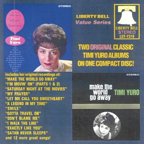 Liberty Bell Value Series Let Me Call You Sweetheart + Make The World Go Away CD