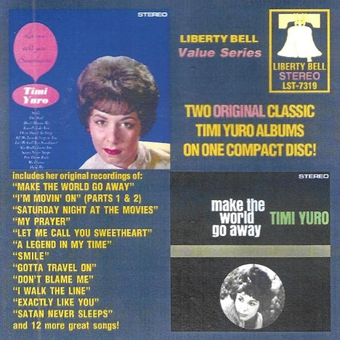 Liberty Bell Value Series Let Me Call You Sweetheart + Make The World Go Away CD