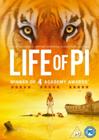 Life Of Pi (Rafe Spall Gérard Depardieu Irrfan Khan Suraj Sharma) New DVD